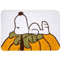 Peanuts™ 20" x 30" Snoopy Autumn Leaves Bath Rug