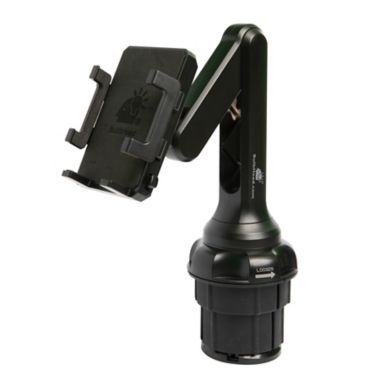 Cup Call Crane&trade; Cupholder Phone Mount in Black. View a larger version of this product image.