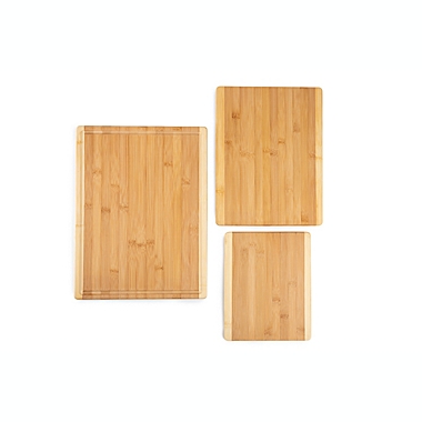 Simply Essential&trade; Bamboo Wood Cutting Boards (Set of 3). View a larger version of this product image.