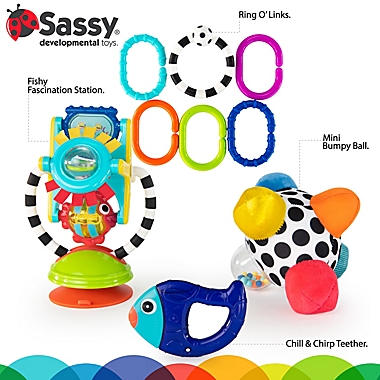 Sassy&reg; Discover the Senses Gift Set. View a larger version of this product image.