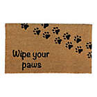 Alternate image 0 for Simply Essential&trade; 16&quot; x 28&quot; Pet Paw Home Coir Door Mat in Natural