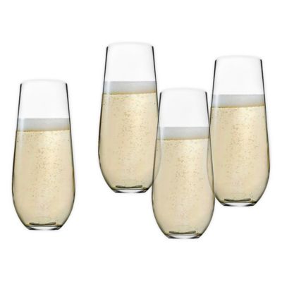 Studio 3B&trade; Braga Stemless Champagne Glasses (Set of 4)