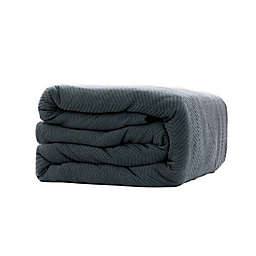 Therapedic® 16 lb. Jersey Knit Weighted Blanket in Navy