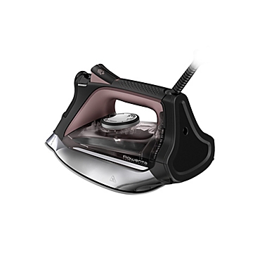Rowenta&reg; Pro Master Xcel DW8370 Steam Iron in Black. View a larger version of this product image.