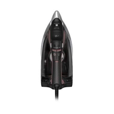 Rowenta&reg; Pro Master Xcel DW8370 Steam Iron in Black. View a larger version of this product image.