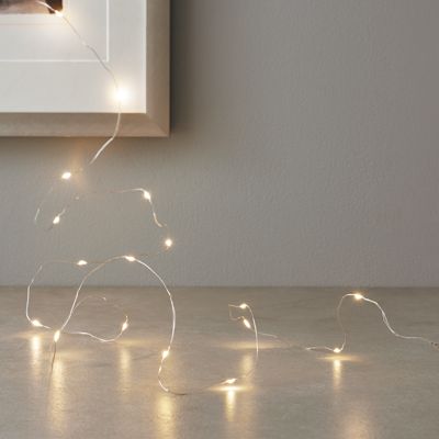 Simply Essential&trade; 9-Foot LED String Light in Silver