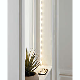 Simply Essential™ 15-Foot Sticky String LED Lights with Remote in Warm White