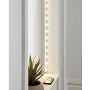 Simply Essential&trade; 15-Foot Sticky String LED Lights with Remote in Warm White