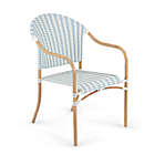 Alternate image 0 for Everhome&trade; Galveston Outdoor Stacking Parisian Chair in Light Blue