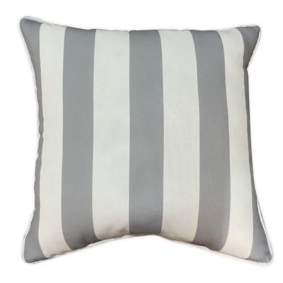 Simply Essential&trade; Cabana Stripe Square Outdoor Pillow
