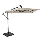 Alternate image 0 for Simply Essential&trade; 8-Foot Offset Cantilever Umbrella in Sandshell