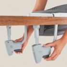Alternate image 3 for Chicco&reg; Fastlock&trade; 360 Hook-On Chair in Charcoal