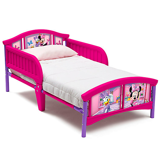 Alternate image 1 for Delta Children® Disney® Minnie Mouse Toddler Bed