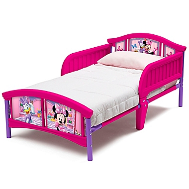 Delta Children&reg; Disney&reg; Minnie Mouse Toddler Bed. View a larger version of this product image.