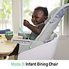 Alternate image 6 for Ingenuity&trade; Beanstalk Baby to Big Kid 6-in-1 High Chair in Gray