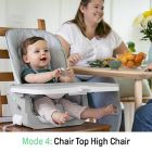 Alternate image 7 for Ingenuity&trade; Beanstalk Baby to Big Kid 6-in-1 High Chair in Gray