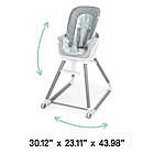 Alternate image 15 for Ingenuity&trade; Beanstalk Baby to Big Kid 6-in-1 High Chair in Gray