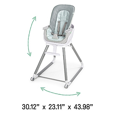 Ingenuity&trade; Beanstalk Baby to Big Kid 6-in-1 High Chair in Gray. View a larger version of this product image.