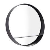 Black Contemporary Wall Mirror