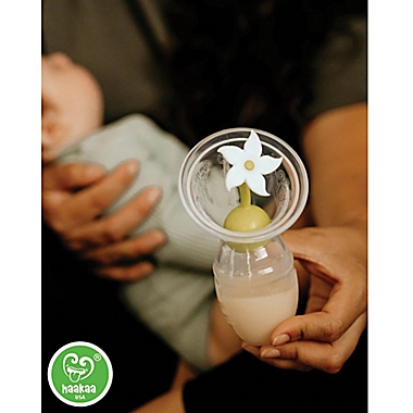 Haakaa&reg; 4 oz. Silicone Breast Pump. View a larger version of this product image.
