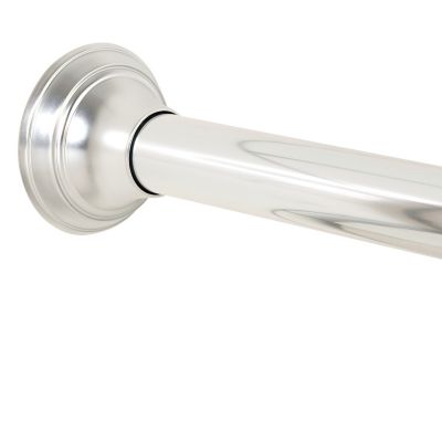 Aluminum Tension Shower Rod, Adjustable Shower Curtain Pole