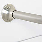 Alternate image 3 for Squared Away&trade; NeverRust&trade; Aluminum Tension Shower Rod in Brushed Nickel