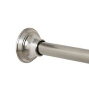 Squared Away&trade; NeverRust&trade; Aluminum Tension Shower Rod in Brushed Nickel