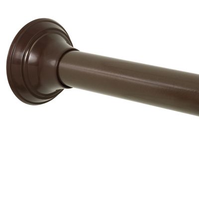Squared Away&trade; NeverRust&trade; Aluminum Tension Shower Rod in Oil Rubbed Bronze