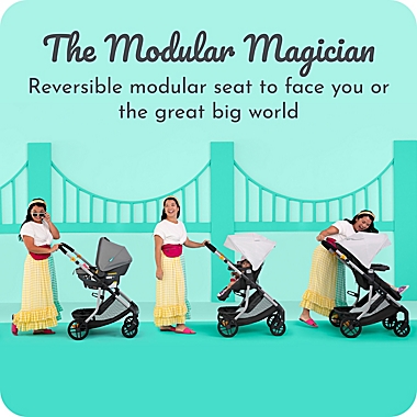 Century&trade; Swap On&trade; Modular Travel System in Splash. View a larger version of this product image.