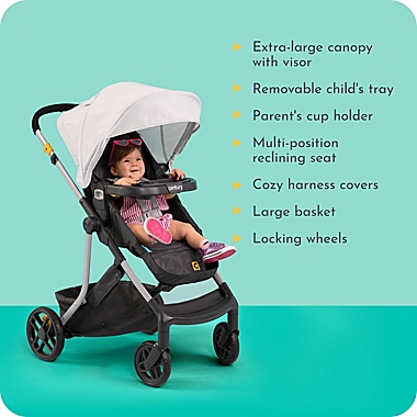 Century&trade; Swap On&trade; Modular Travel System in Splash. View a larger version of this product image.
