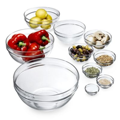 Our Table&trade; 10-Piece Glass Bowl Set