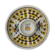 The Parish Line&reg; Mardi Gras Chip &amp; Dip Bowl in White