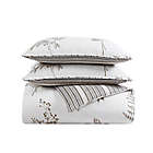 Alternate image 2 for Stone Cottage Willow Reversible Full/Queen Comforter Set in Driftwood