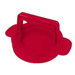 Our Table™ 3-in-1 Burger Press in Red