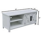 Alternate image 1 for Bee &amp; Willow&trade; Crossey TV Stand in Simply White