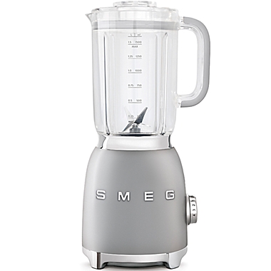 SMEG Retro Style Blender in Silver. View a larger version of this product image.