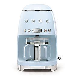 SMEG 50s Retro Style 10-Cup Drip-Filter Coffee Maker in Powder Blue