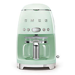 SMEG 50s Retro Style 10-Cup Drip-Filter Coffee Maker in Pastel Green