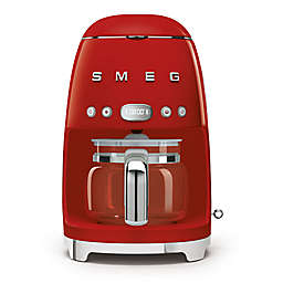 SMEG 50s Retro Style 10-Cup Drip-Filter Coffee Maker in Red