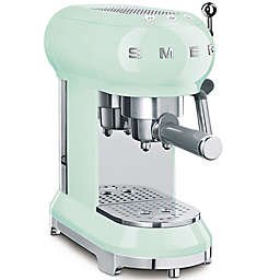 Smeg® 15 Bar 50's Retro Style Manual Espresso Coffee Machine in Pastel Green