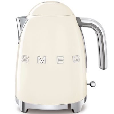 SMEG 50s Retro Style 7-Cup Electric Kettle in Cream