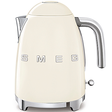 SMEG 50s Retro Style 7-Cup Electric Kettle in Cream. View a larger version of this product image.