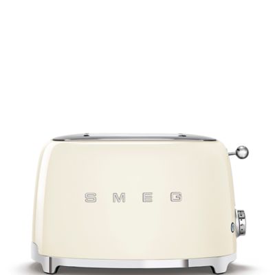 SMEG 50s Retro Style 2-Slice Toaster in Cream