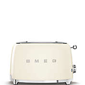 SMEG 50s Retro Style 2-Slice Toaster in Cream