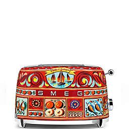SMEG Dolce & Gabbana 2-Slice Multicolor Toaster