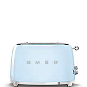 SMEG 50s Retro Style 2-Slice Toaster in Powder Blue