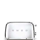 Alternate image 0 for SMEG Retro Style 4-Slice Long Slot Toaster in Chrome