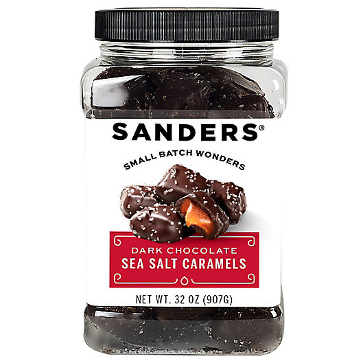 Alternate image 1 for Sanders® 32 oz. Dark Chocolate Sea Salt Caramels