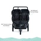 Alternate image 8 for BOB Gear&reg; Revolution Flex 3.0 Duallie Jogging Stroller in Graphite/Black