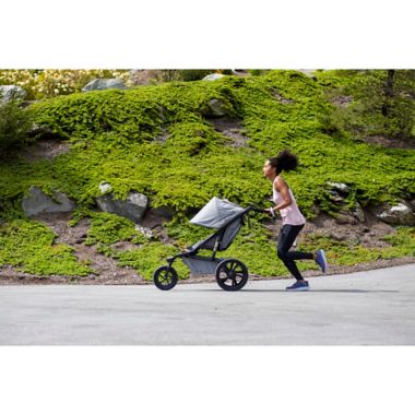 BOB Gear&reg; Alterrain Jogging Stroller in Melange Grey. View a larger version of this product image.